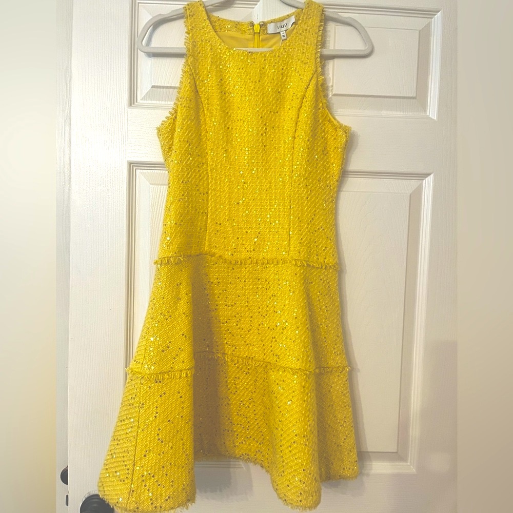 Likely Tweed sequin dress